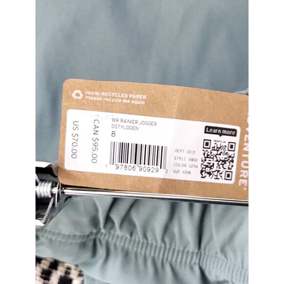 NEW - Eddie Bauer Classic Fit Rainier Joggers. Size 8 - Picture 5 of 5